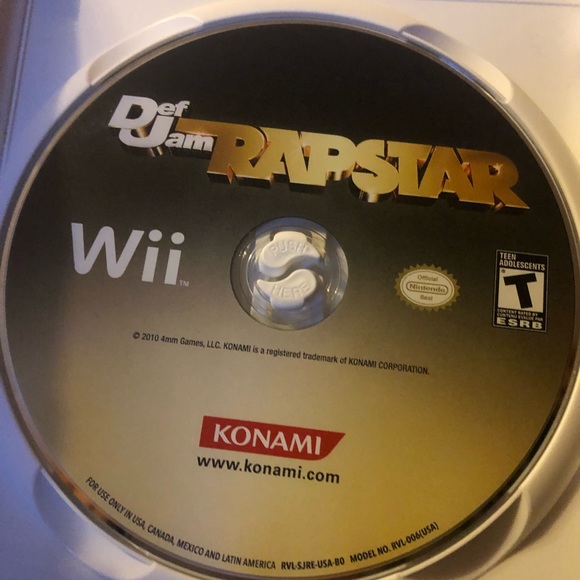 Wii Def Jam Rapstar 2010 2Pac, Drake, Snoop, Beastie Boys, Not BIG - Picture 5 of 6
